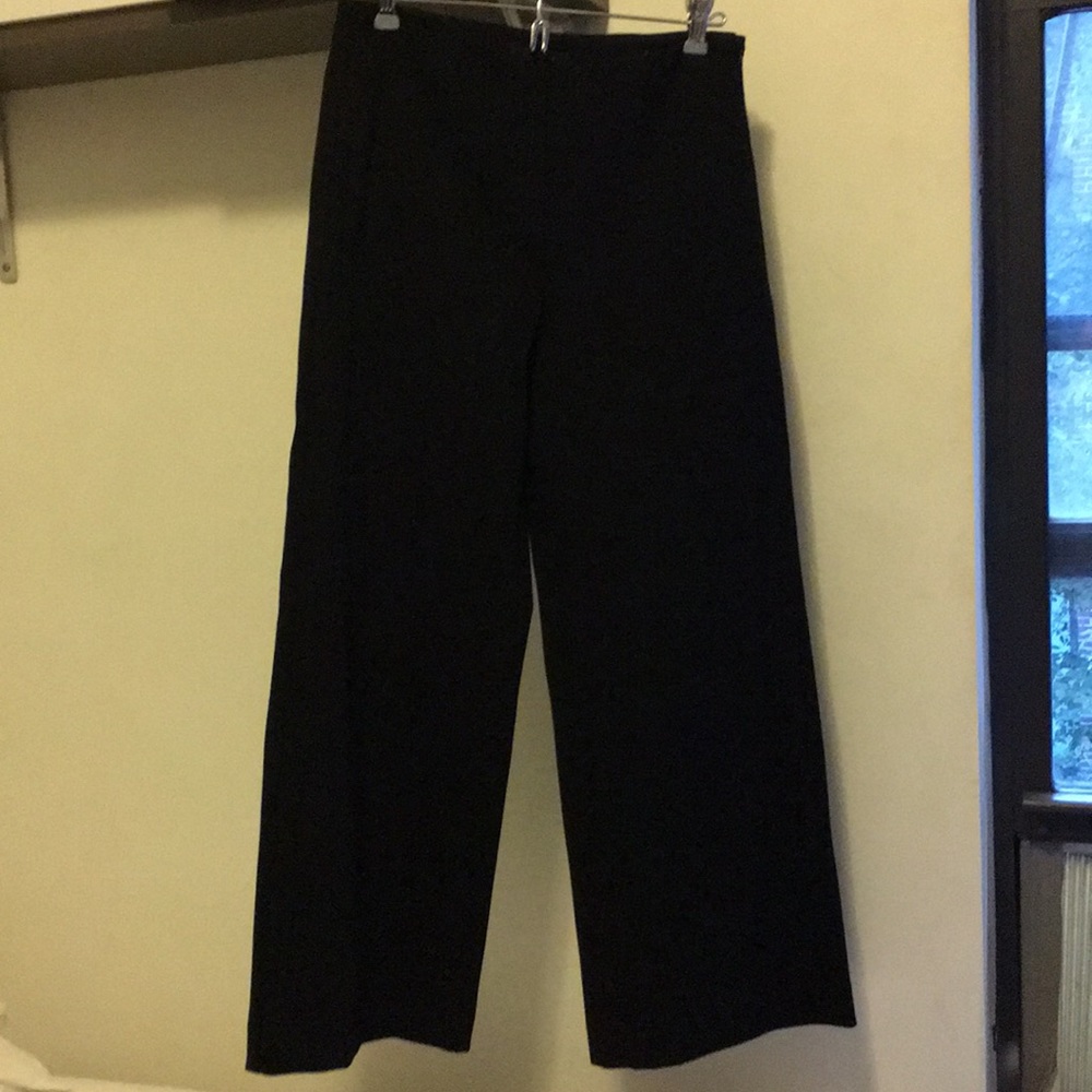 Ann Taylor Wide Leg Cropped Pants